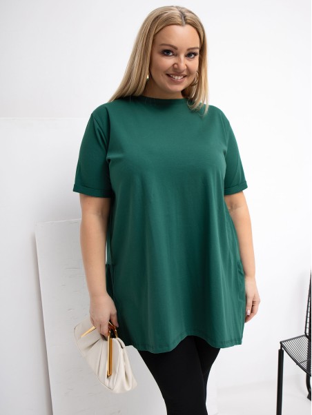 Palaidinė-RV-BZ-7923-1.34P-tamsiai žalia