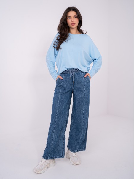 Kelnės-D80038BB62627M327-tamsiai mėlynos