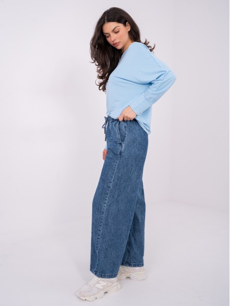 Kelnės-D80038BB62627M327-tamsiai mėlynos