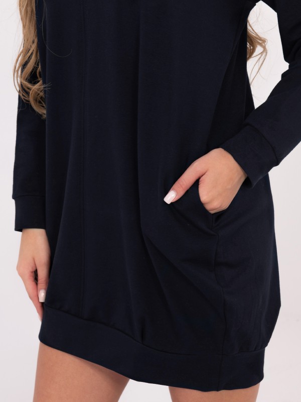 Suknelė-RV-TU-5184.93P-tamsiai mėlyna