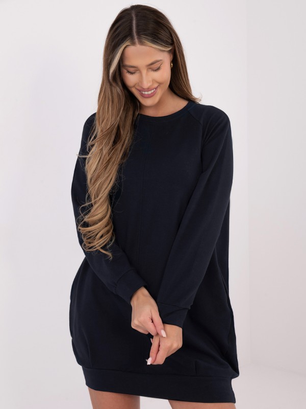 Suknelė-RV-TU-5184.93P-tamsiai mėlyna