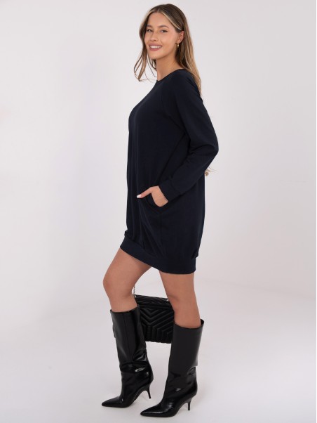 Suknelė-RV-TU-5184.93P-tamsiai mėlyna