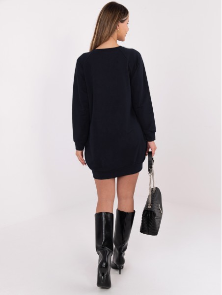 Suknelė-RV-TU-5184.93P-tamsiai mėlyna