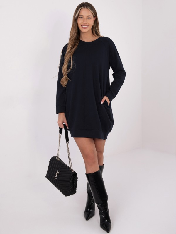 Suknelė-RV-TU-5184.93P-tamsiai mėlyna