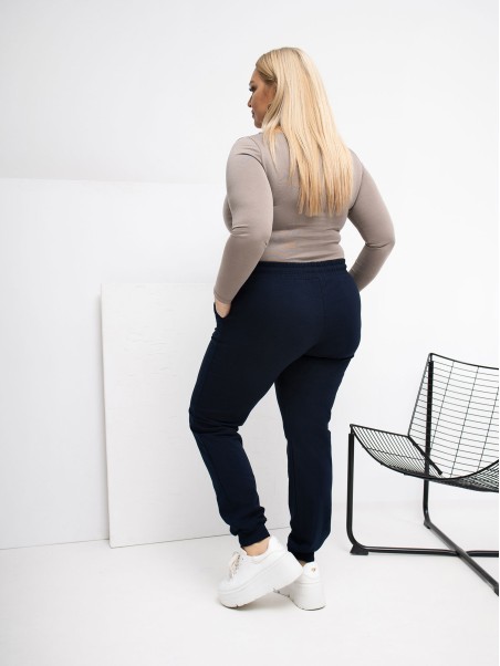 Sportinės kelnės-RV-DR-6301.88-tamsiai mėlynos