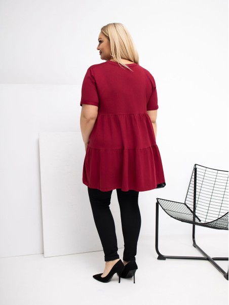 Palaidinė-RV-BZ-7923-1.34P-bordo spalvos