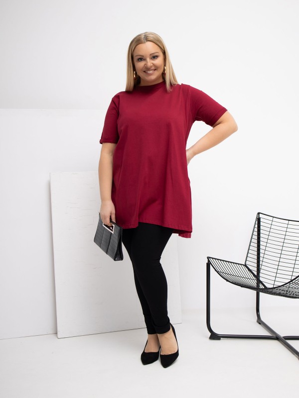 Palaidinė-RV-BZ-7923-1.34P-bordo spalvos