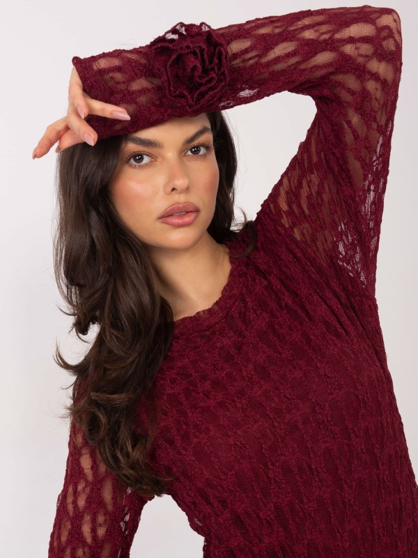 Palaidinė-IT-BZ-9950.79-bordo spalvos