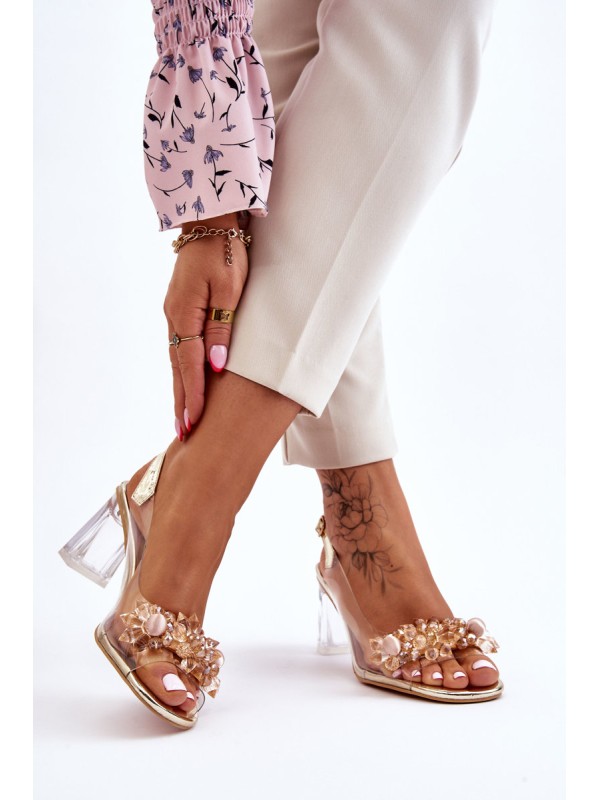 Moteriškos pleištinės basutės smėlio spalvos „Maroriella“