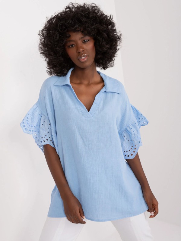 Marškinėliai-RV-TS-6320.85P-šviesiai mėlyni