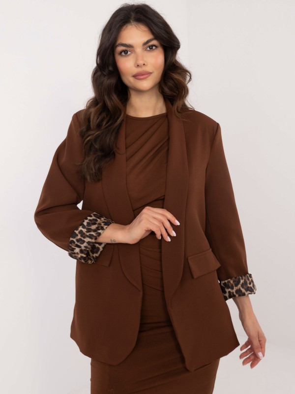 Švarkas-IT-MA-FL8315.85-ruda