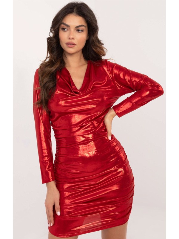 Suknelė-TW-SK-BL-1009.10P-smėlio spalvos