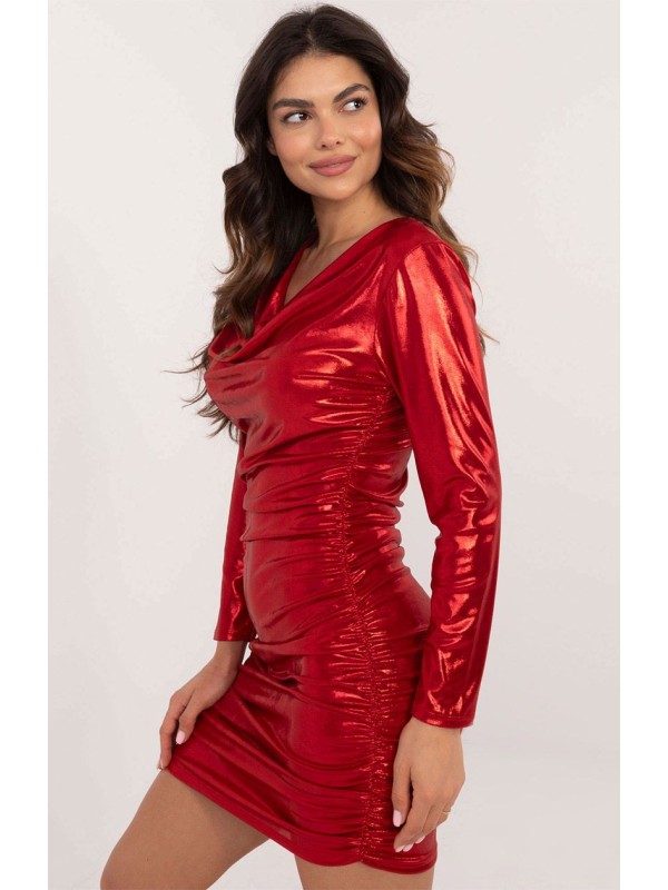 Suknelė-TW-SK-BL-1009.10P-smėlio spalvos