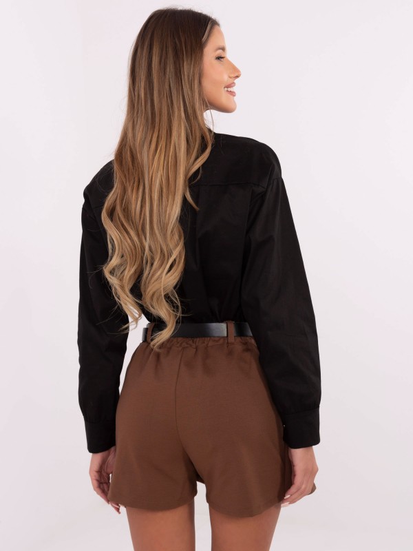 Szorty-DHJ-SD-A8757.92P-brązowy