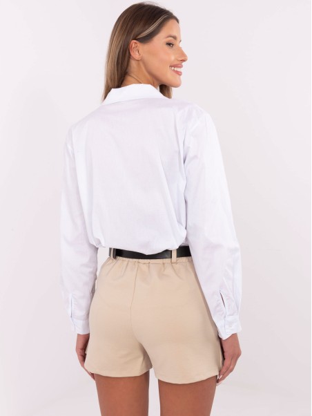 Szorty-DHJ-SD-A8757.92P-beżowy