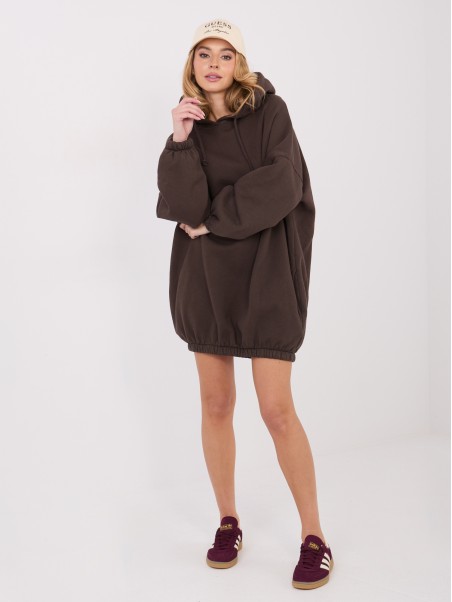 Bluza-WT-BL-A1461.13P-ciemny brązowy