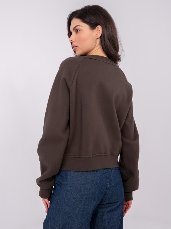 Bluza-WT-BL-A1452.99-ciemny brązowy