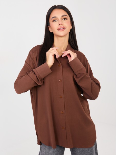 Marškinėliai-LK-KS-510197.12P-rudi