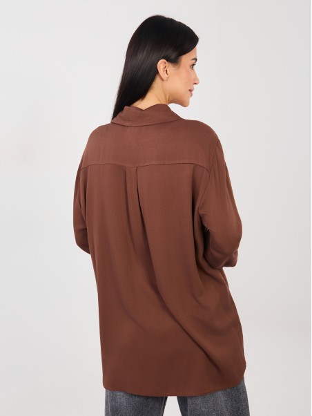 Marškinėliai-LK-KS-510197.12P-rudi