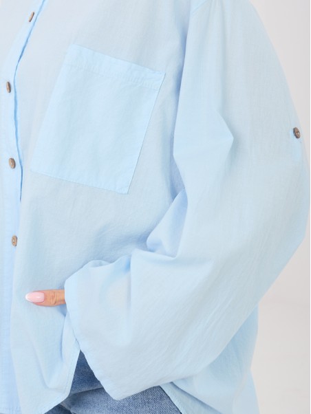 Marškinėliai-IT-KS-6704.25-šviesiai mėlyni