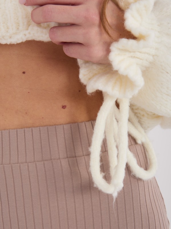 Sijonas-RV-SD-A1067.84-tamsiai smėlio spalvos