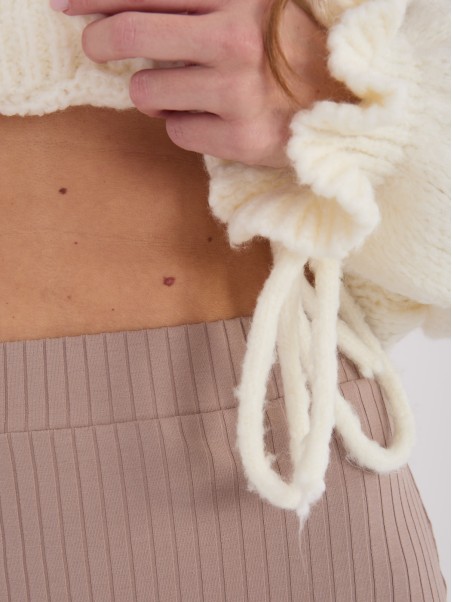 Sijonas-RV-SD-A1067.84-tamsiai smėlio spalvos