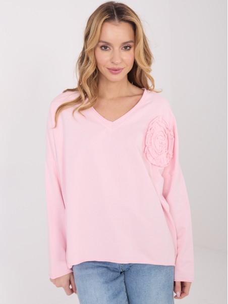 Bluzka-IT-BZ-6694.69-jasny różowy