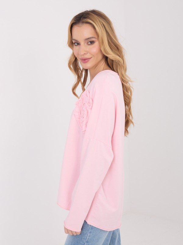 Bluzka-IT-BZ-6694.69-jasny różowy 2