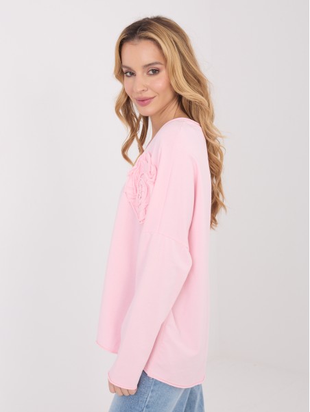 Bluzka-IT-BZ-6694.69-jasny różowy