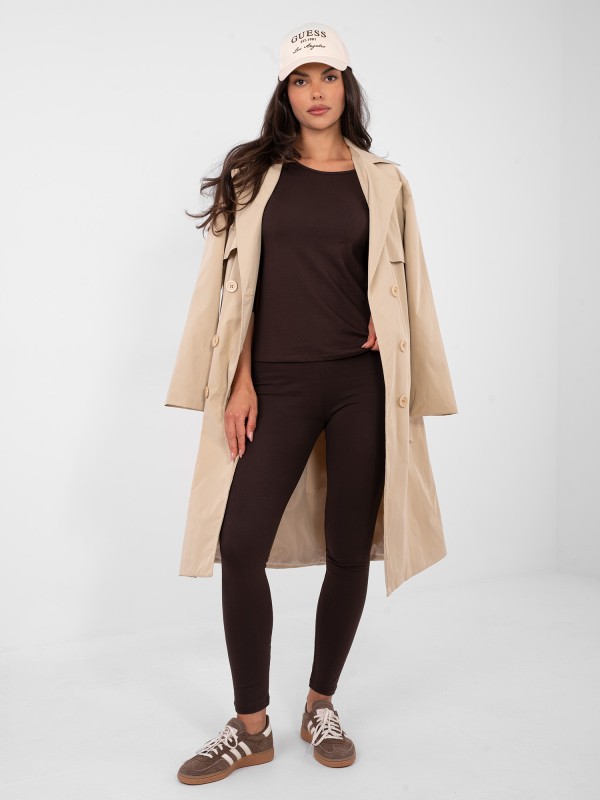 Leginsy-RV-LG-2850.20P-ciemny brązowy