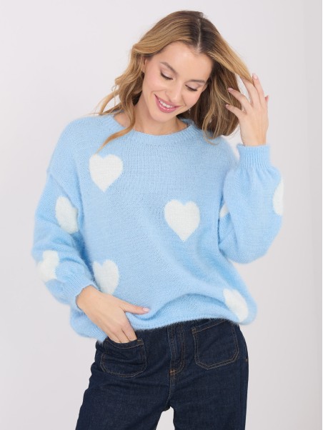 Megztinis-MO-SW-1216.71-šviesiai mėlynas