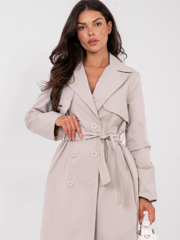 Płaszcz-IT-PL-FL8808.32-beżowy