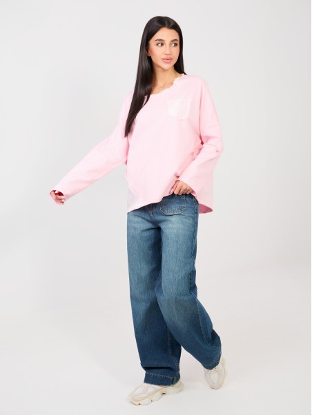 Bluzka-IT-BZ-6527.64-jasny różowy
