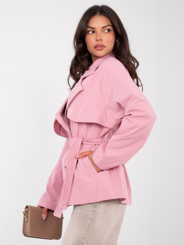 Płaszcz-IT-PL-FL10069.65-jasny różowy