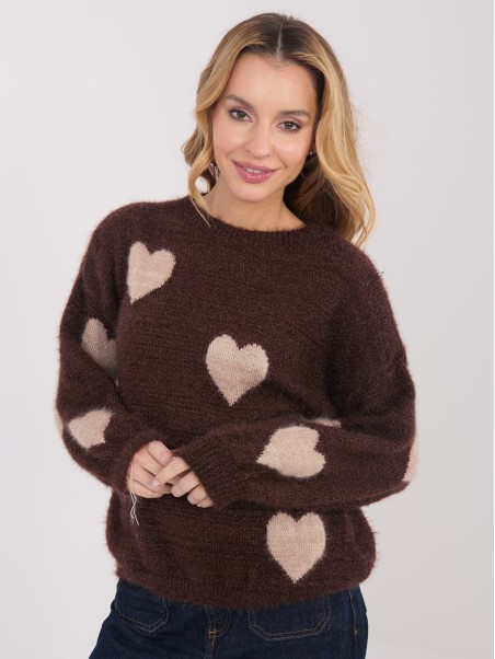 Sweter-MO-SW-1216.71-brązowy