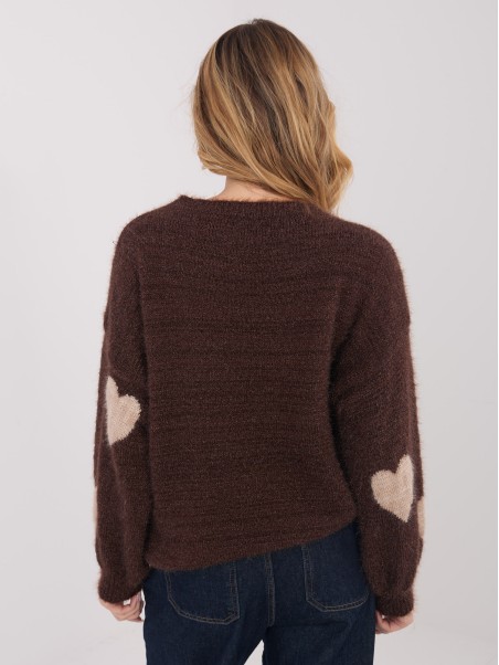 Sweter-MO-SW-1216.71-brązowy