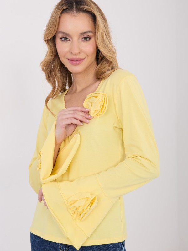Bluzka-IT-BZ-22139.96-jasny żółty 2