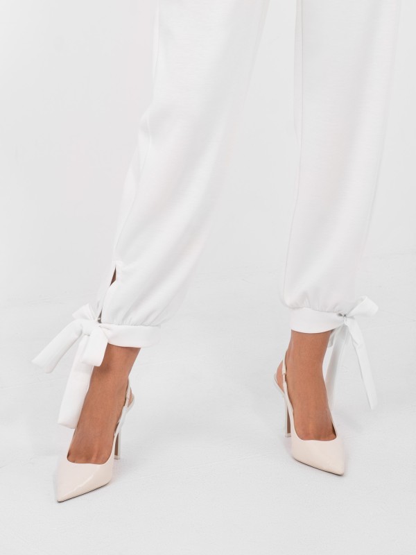 Spodnie-IT-SP-9987.16-ecru