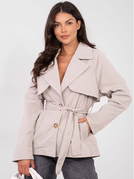 Płaszcz-IT-PL-FL10069.65-beżowy