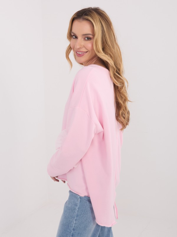 Bluzka-IT-BZ-6693.70-jasny różowy