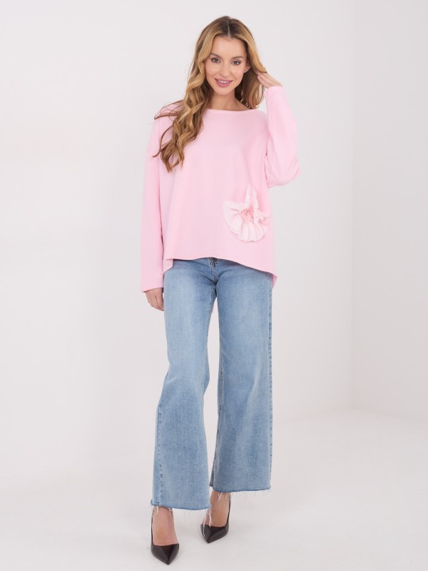 Bluzka-IT-BZ-6693.70-jasny różowy 2
