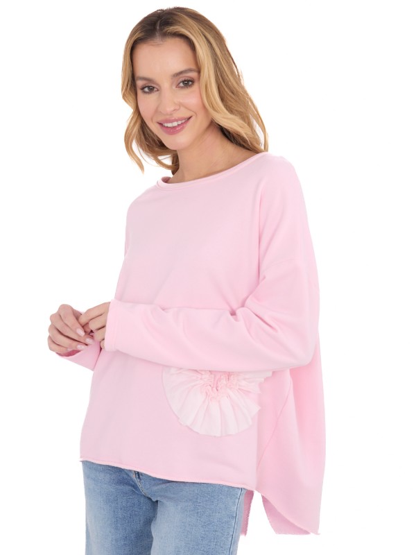 Bluzka-IT-BZ-6693.70-jasny różowy