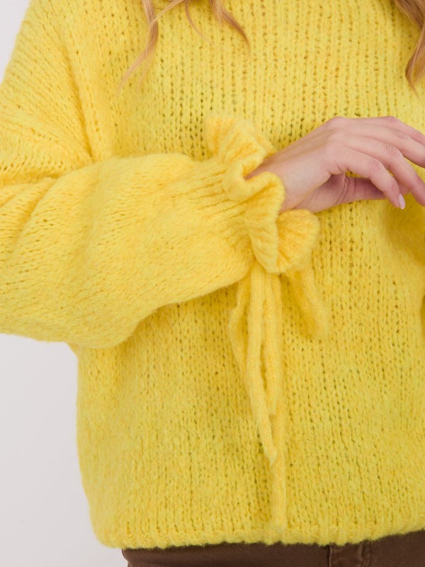 Sweter-MI-SW-1512.28-żółty