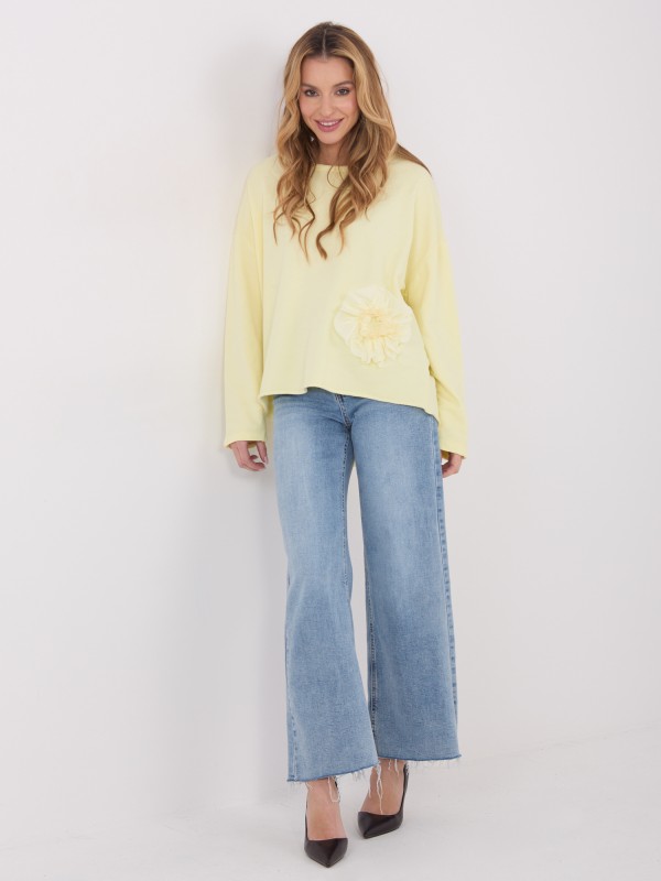 Bluzka-IT-BZ-6694.69-jasny żółty