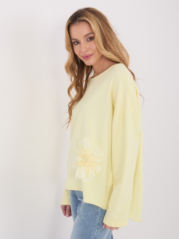 Bluzka-IT-BZ-6694.69-jasny żółty