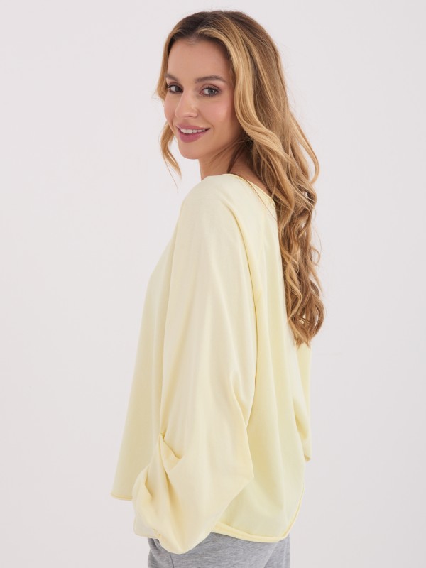 Bluzka-IT-BZ-6465-1.65-jasny żółty 2