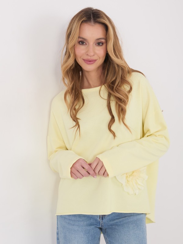 Bluzka-IT-BZ-6693.70-jasny żółty