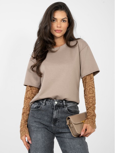 Bluzka-IT-BZ-22128.27-ciemny bezowy