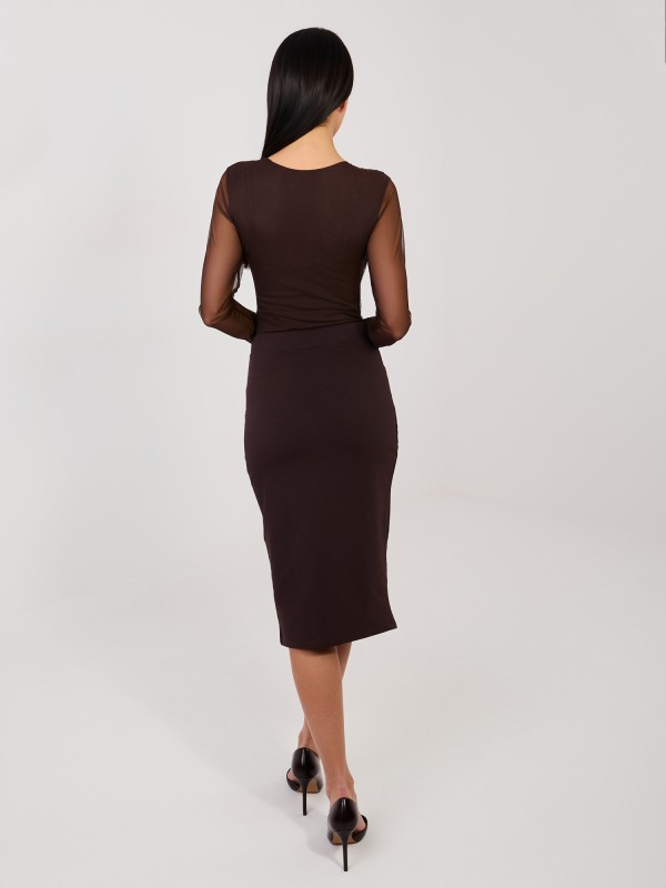 Sijonas-RV-SD-7847.80-tamsiai rudas