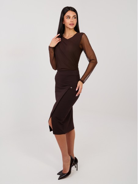 Sijonas-RV-SD-7847.80-tamsiai rudas